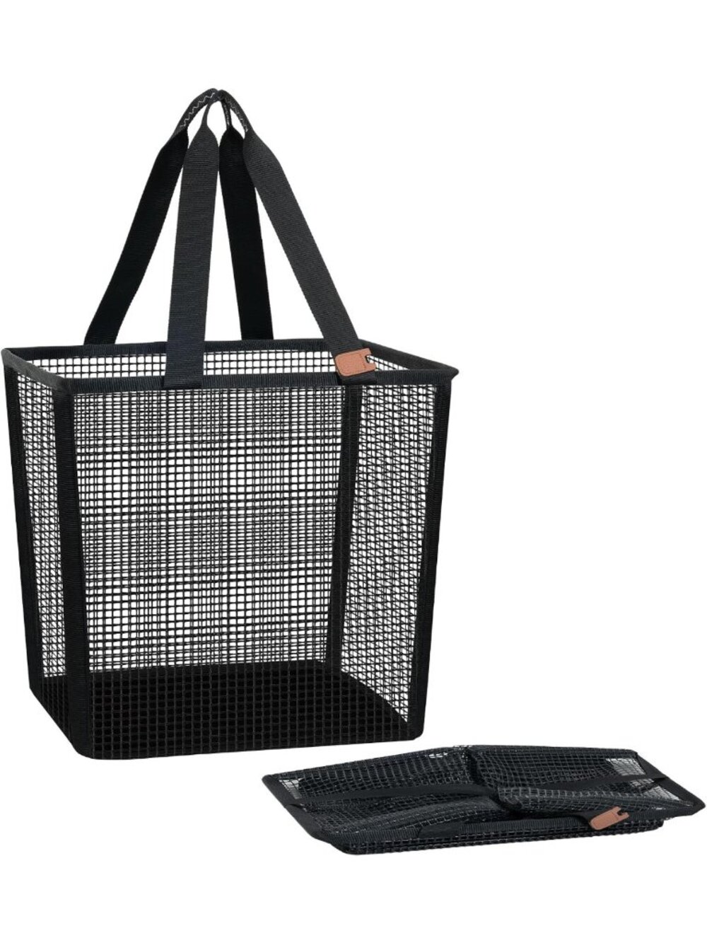 Large Collapsible Laundry Basket - 16.9 Gal Pop-up Hamper with Carry Handles